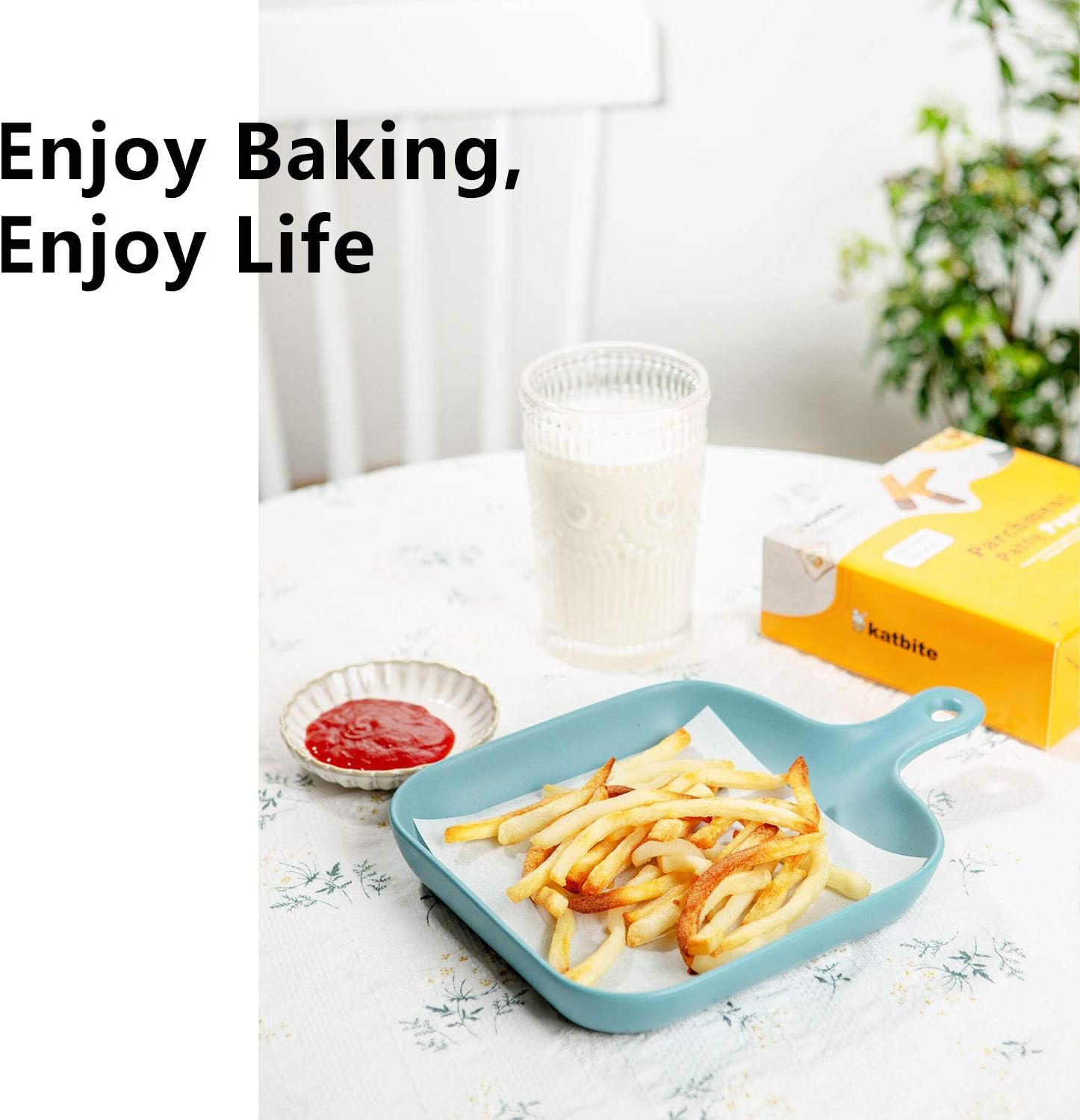 Katbite Hamburger Patty Paper 1000Pcs, 5.5"x5.5" Non Stick Parchment Paper Squares Sheets for Patty Seperate, Burger Press, Ground Beef, Freezing or Candy Wrappers, Use for Oven, Microwave or Freezer - Culinary Roots