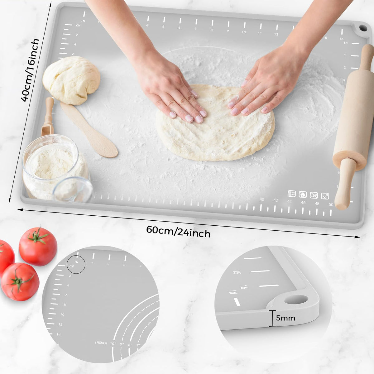 Silicone Baking Mat 24" x 16"