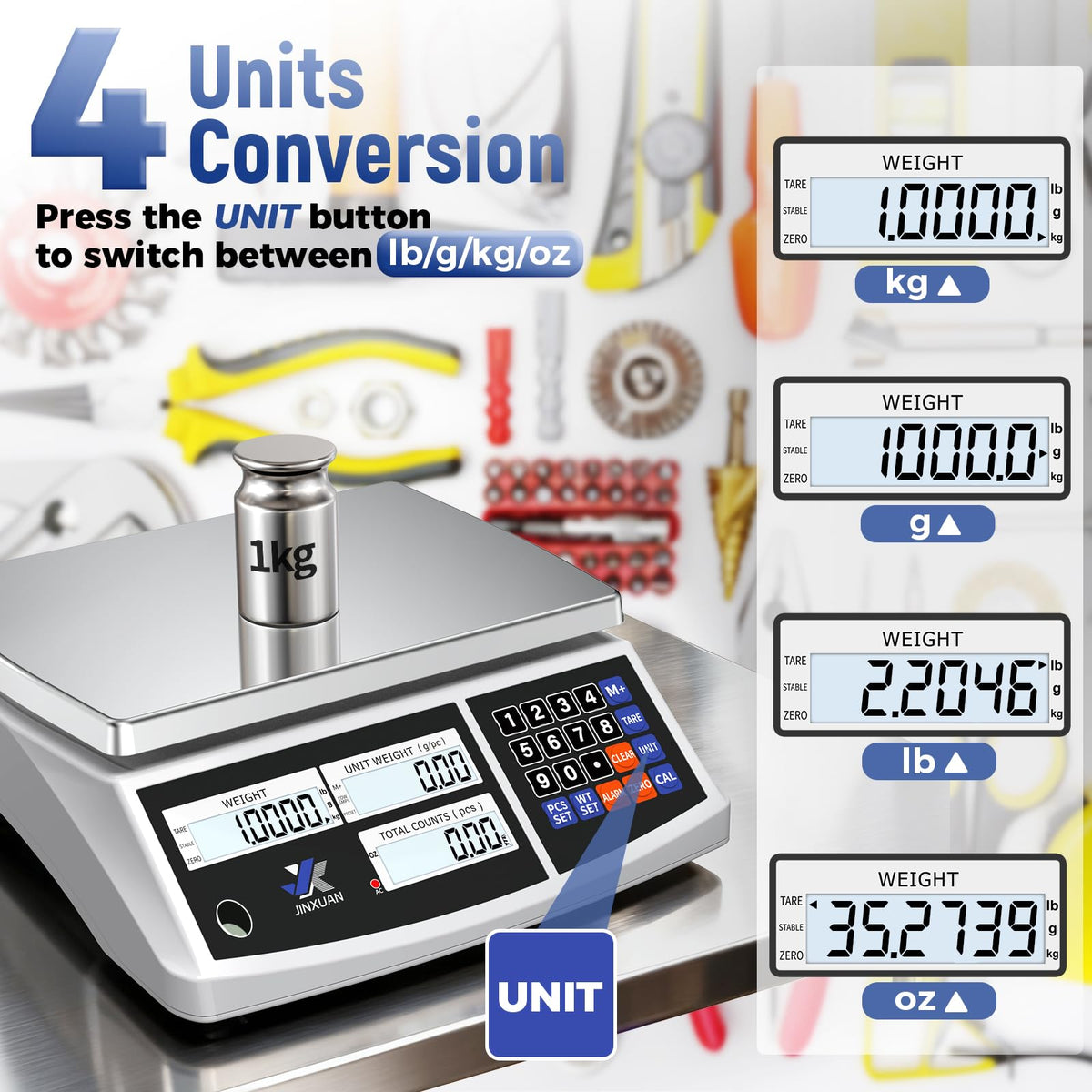 Industrial Counting Scale 40kg