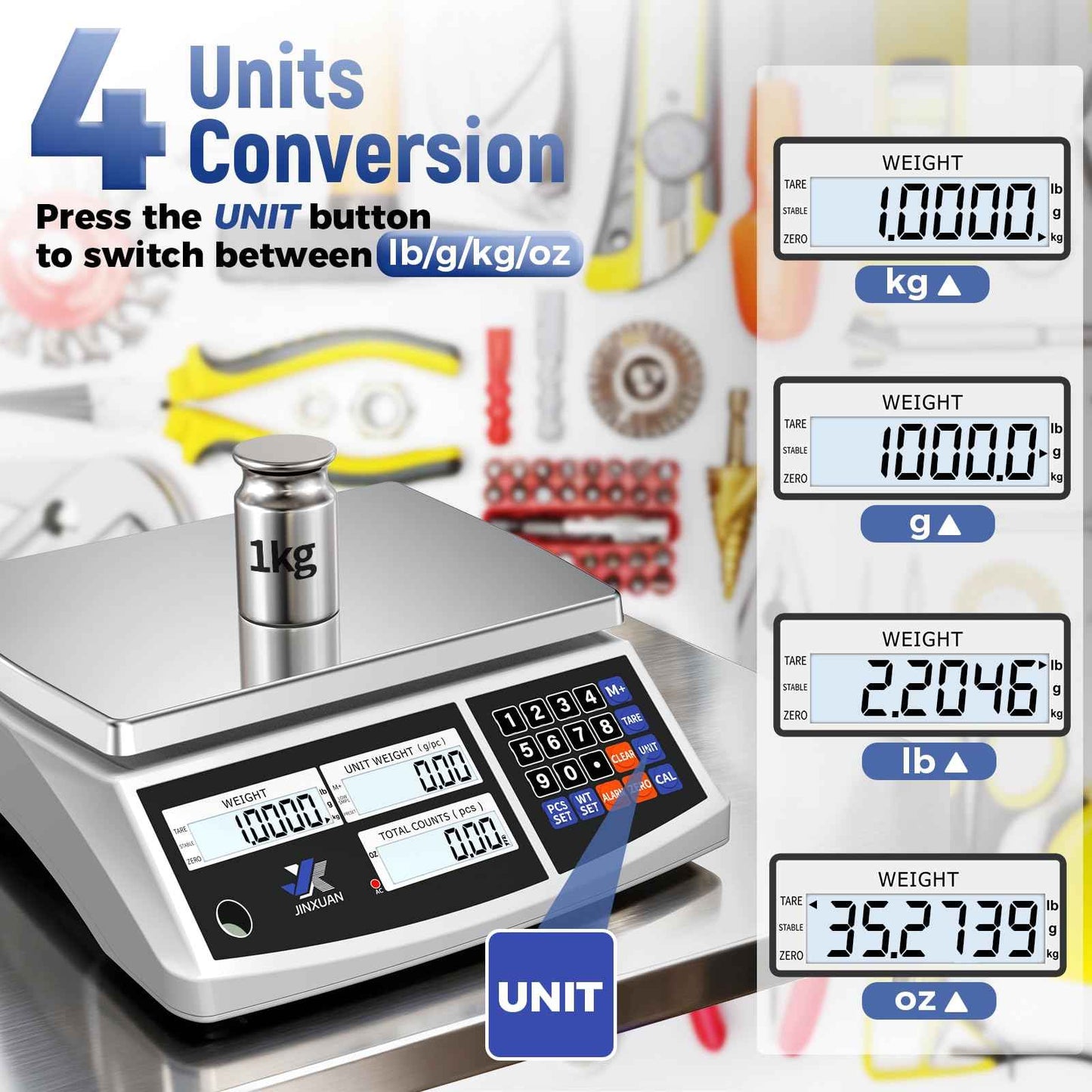 Industrial Counting Scale 40kg