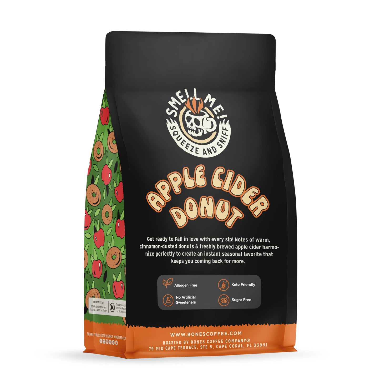 Apple Cider Donut Flavored Coffee (12 Ounce)