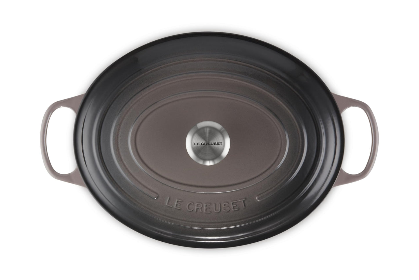 Enameled Cast Iron Oval Dutch Oven