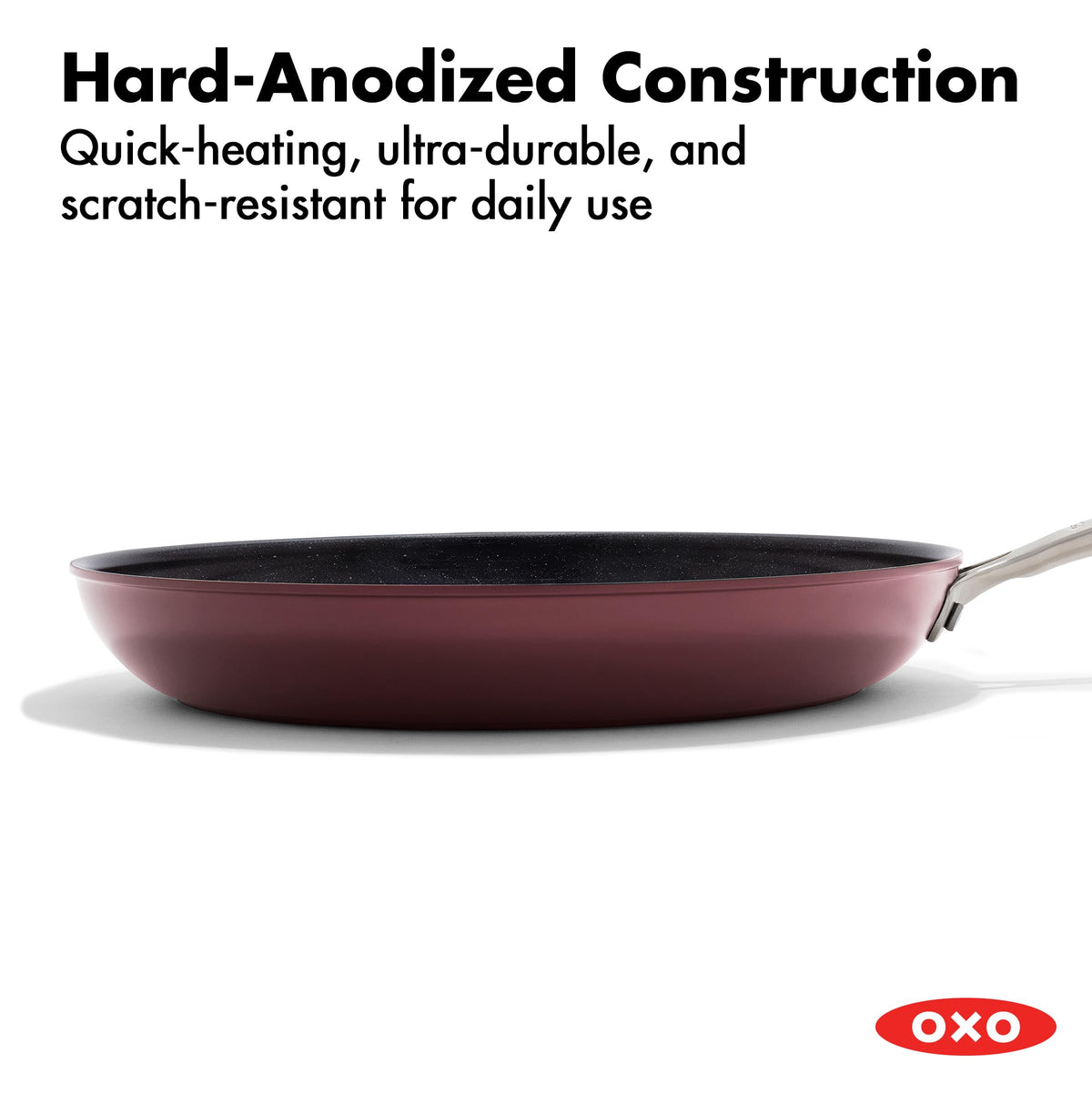 Enhanced 12” Frying Pan Skillet with Lid