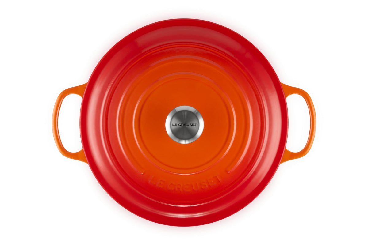 Enameled Cast Iron Round Dutch Oven