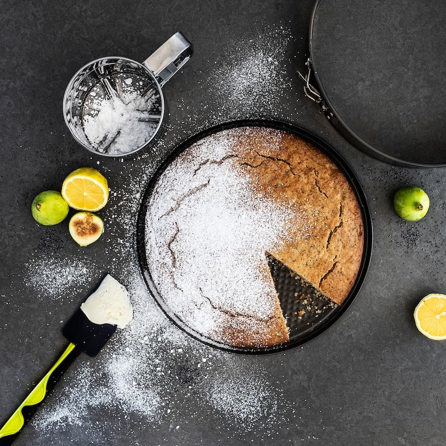 10 Inch Springform Pan Baking Pans Round Leakproof Nonstick Removable Bottom Bakeware for Cake