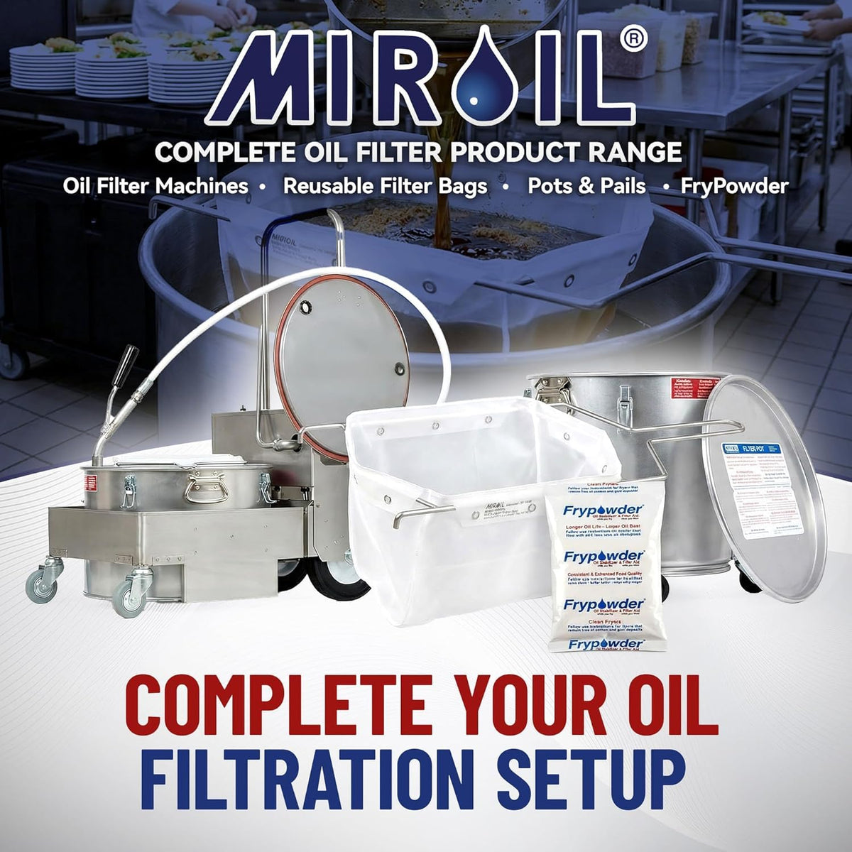 RB6PS EZ Flow Deep Fryer Oil Filter Bag