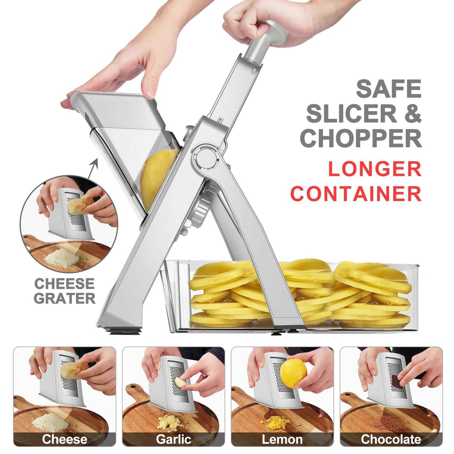 Safe Mandoline Slicer Plus (16 Ounce)