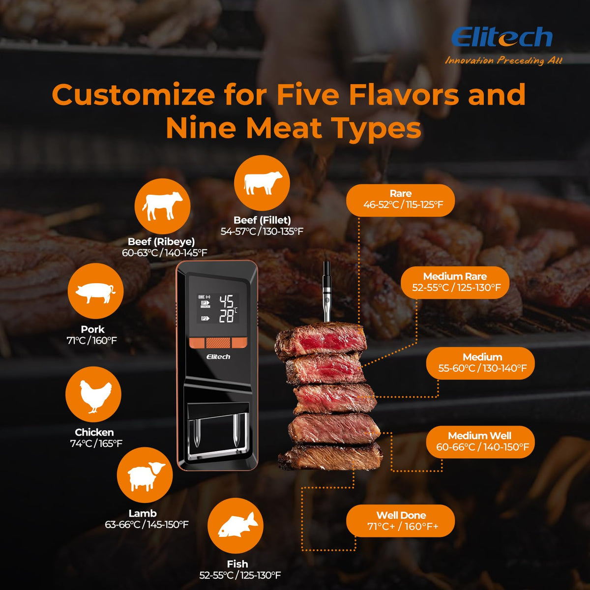Digital BBQ Thermometer