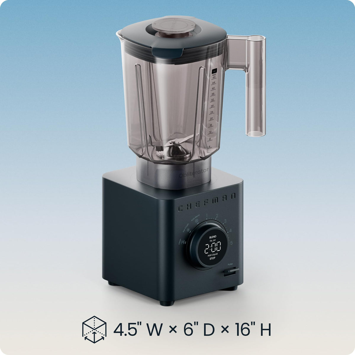 Obliterator 48 oz Countertop Blender for Smoothies