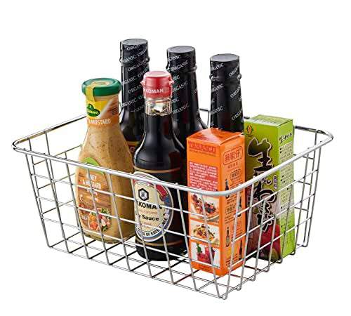 Wire Kitchen Storage Basket 4 Packs