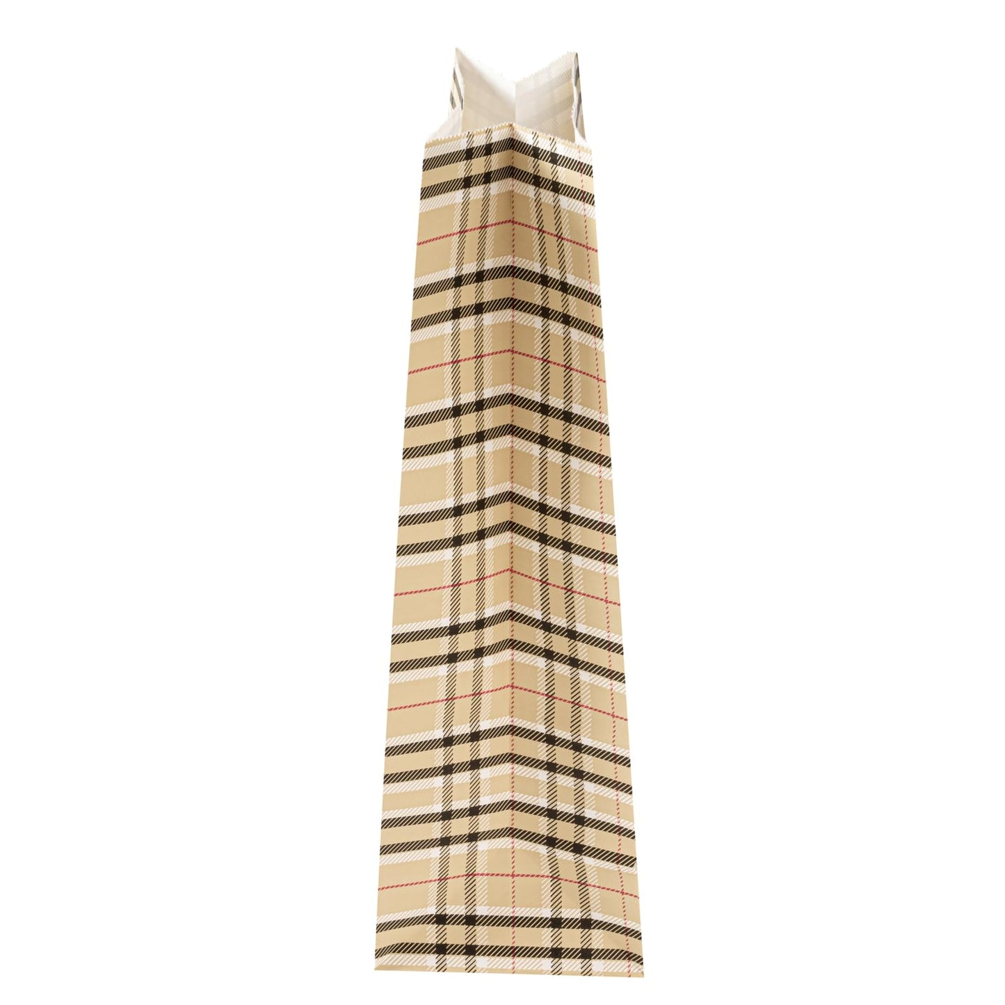 Paper Plaid Bag (100 Count)