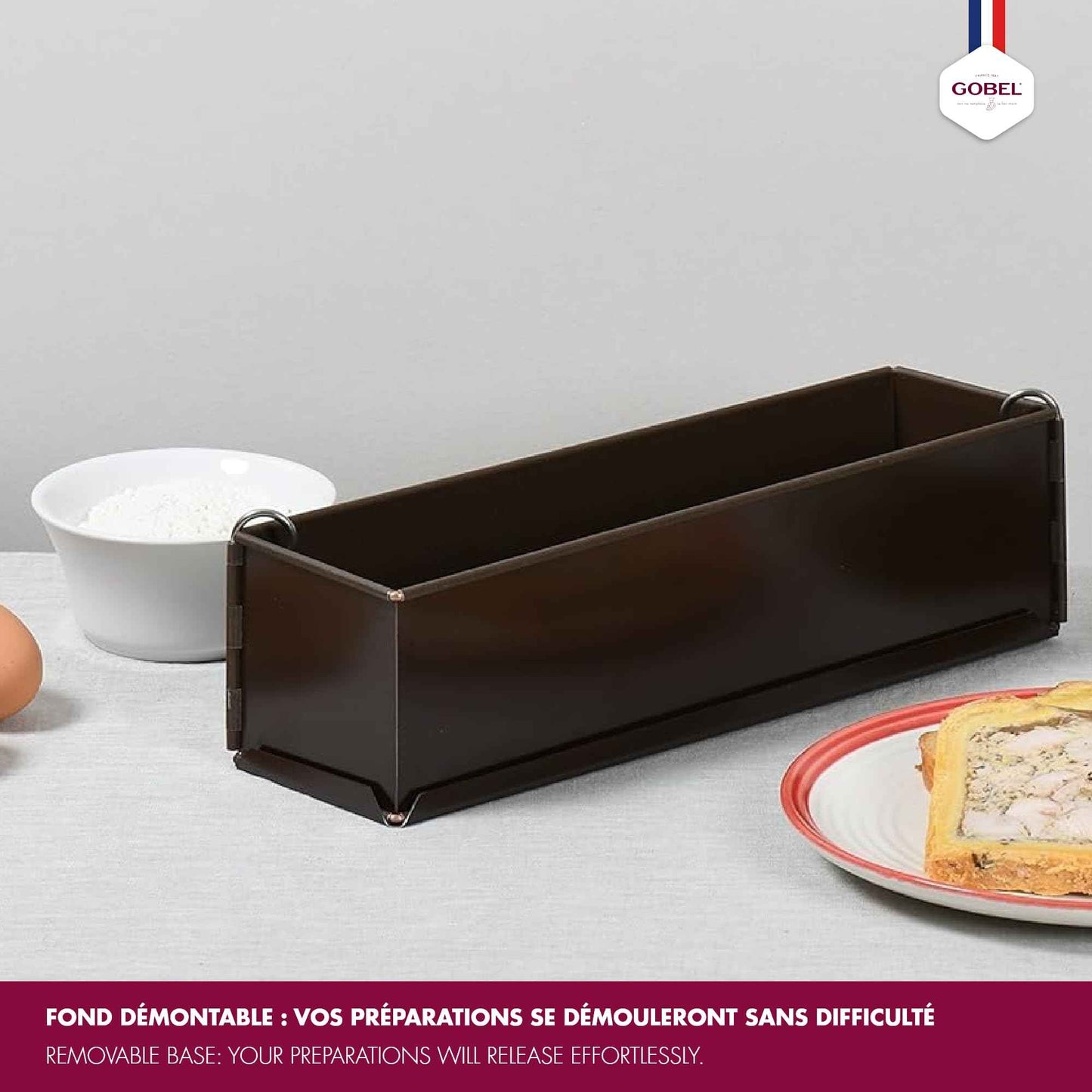 Long Hinged Pate en Croute Mold