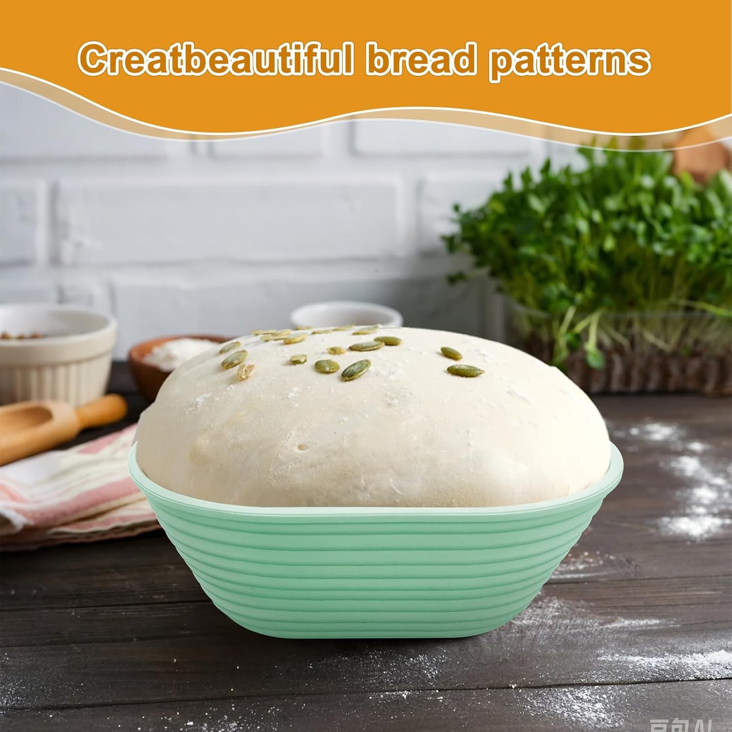 Silicone Banneton, Sourdough Bread Baskets (Set of 5, 6.5 Inch), Mini Oval Proofing Bowls, Bread Making Baking Supplies, Banneton proofing basket for Sourdough Baking - Culinary Roots