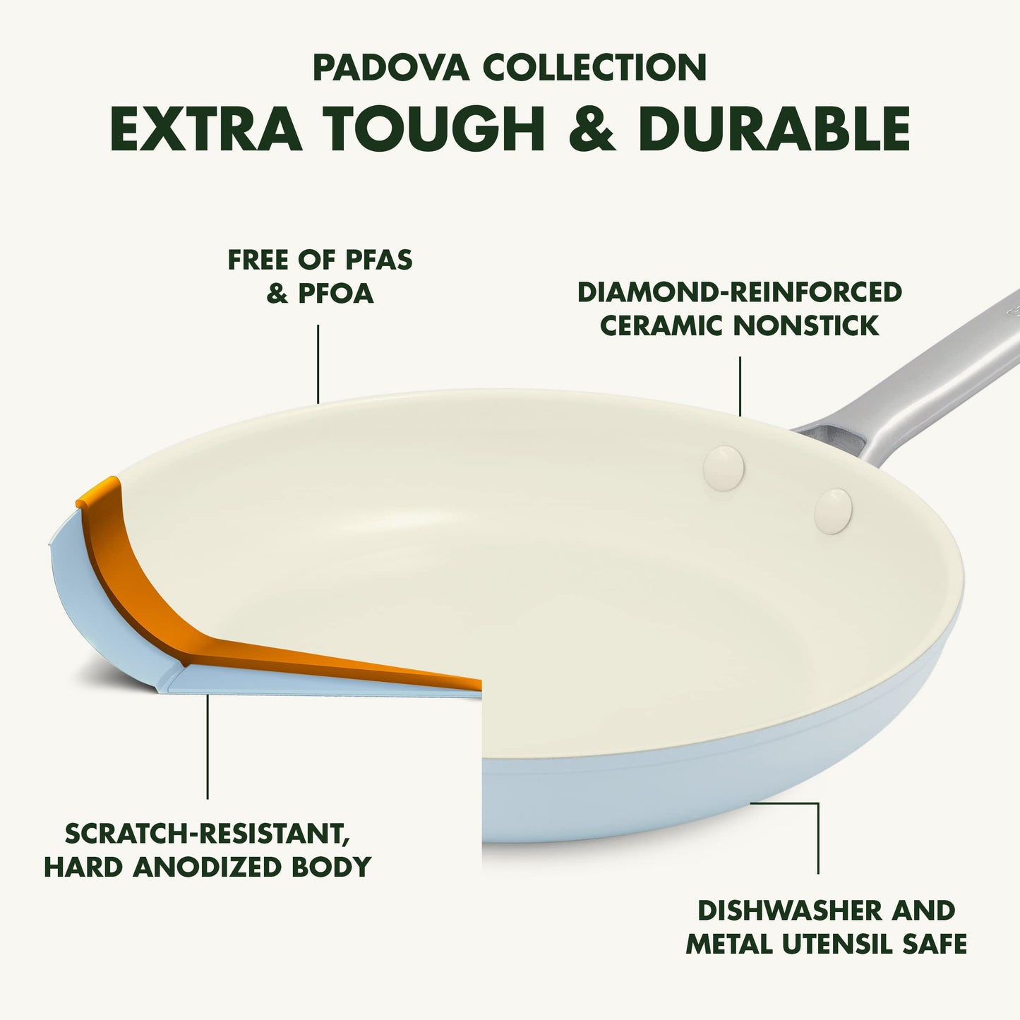 Padova Hard Anodized Healthy Ceramic Nonstick