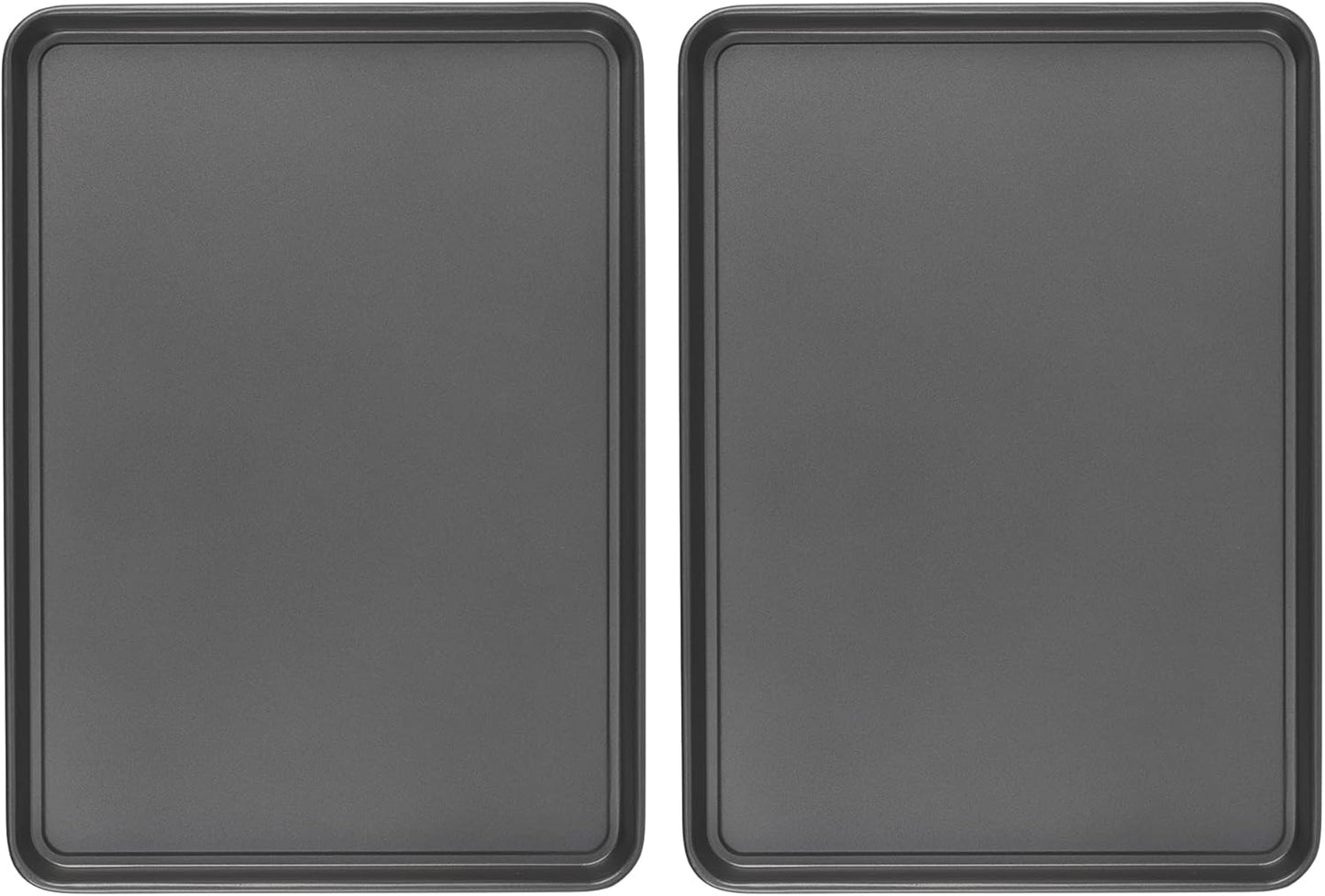 GoodCook Everday Nonstick Carbon Steel 15” x 21” Baking Sheet Set, 2 Pack – Extra-Large Carbon Steel Cooking Pans, Bakeware Set, Cookie Sheets for Baking, Oven Pan Set - Culinary Roots