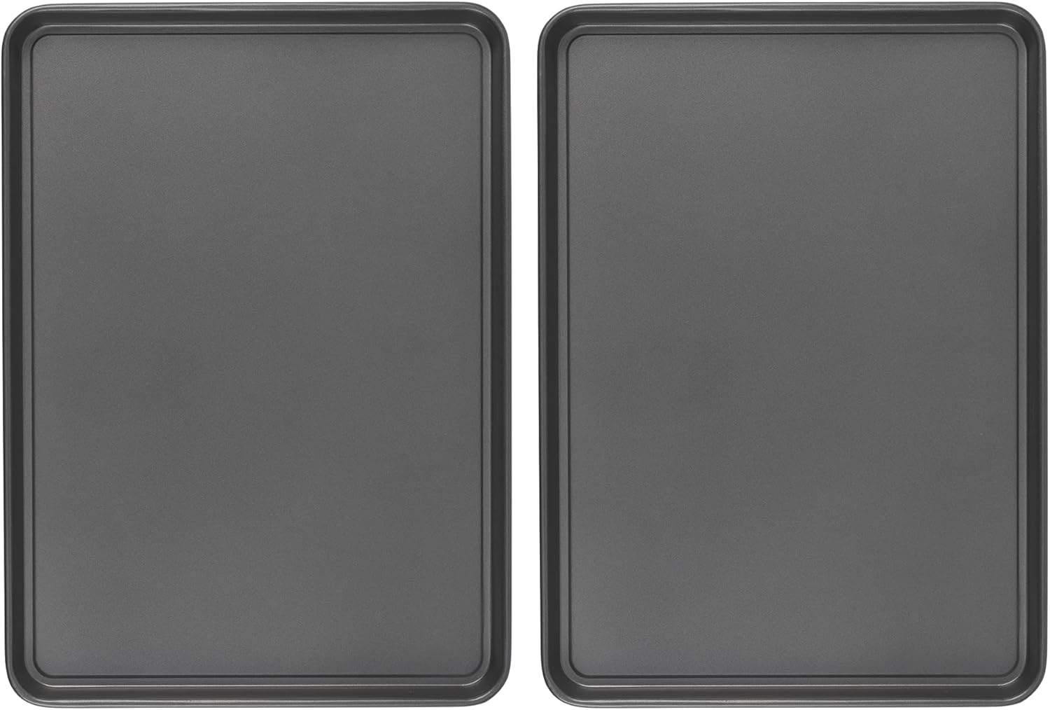 GoodCook Everday Nonstick Carbon Steel 15” x 21” Baking Sheet Set, 2 Pack – Extra-Large Carbon Steel Cooking Pans, Bakeware Set, Cookie Sheets for Baking, Oven Pan Set - Culinary Roots