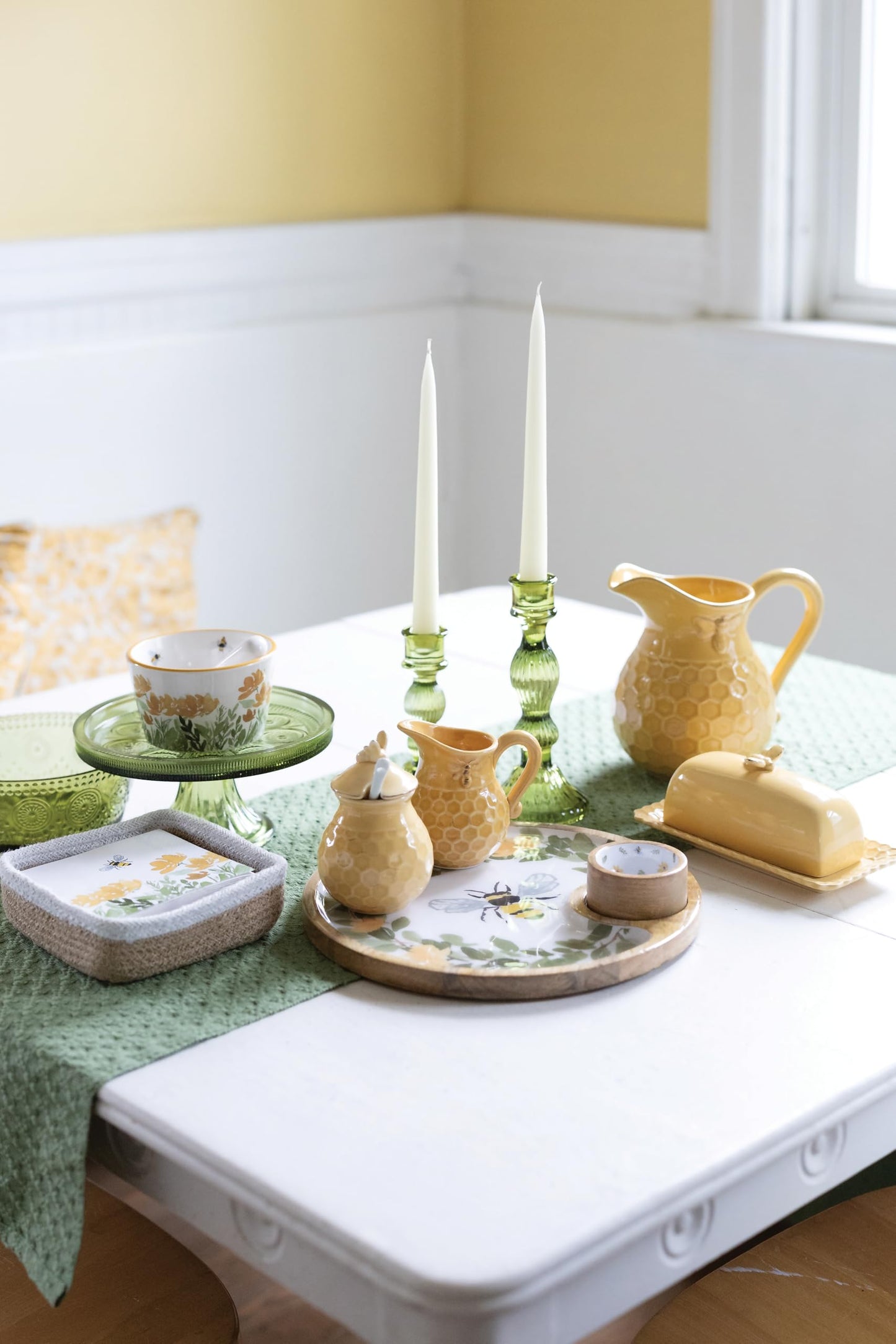 Stoneware Butter Dish & Lid