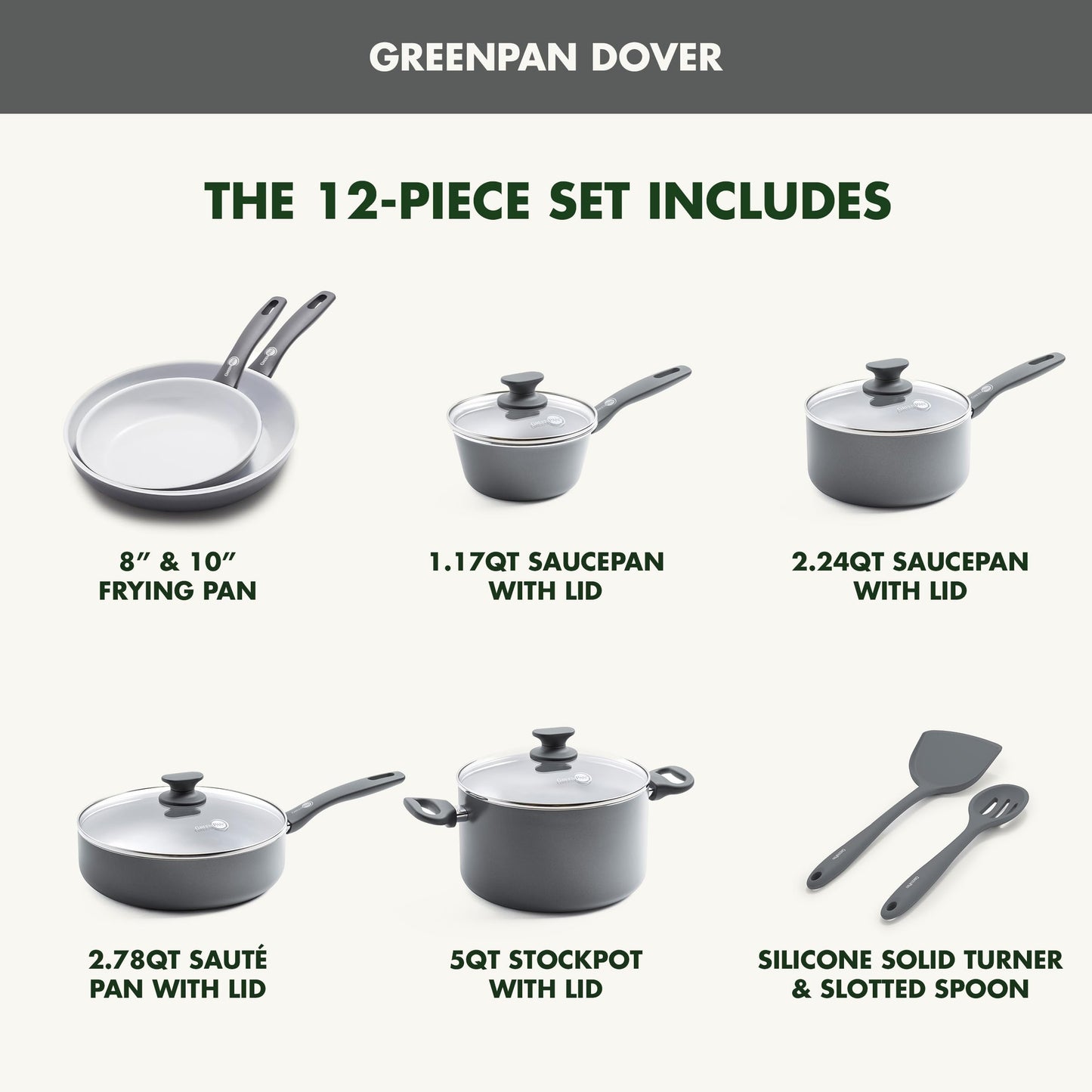 Dover Healthy Ceramic Nonstick