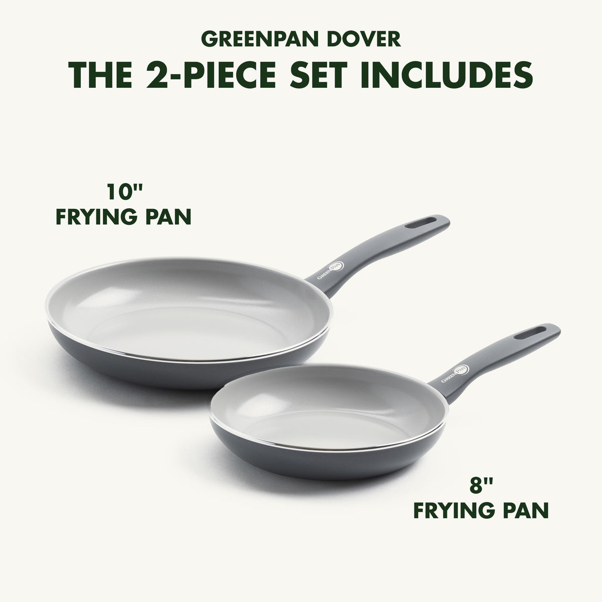 Dover 8" and 10" Frying Pan Skillet Set