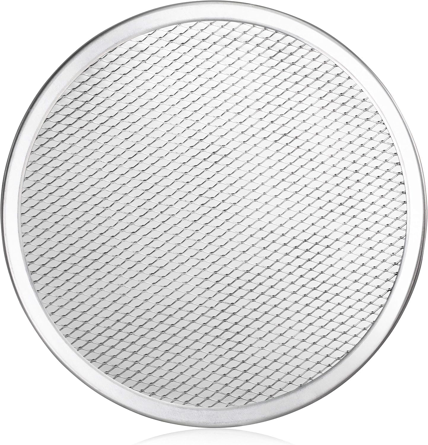 New Star Foodservice 50943 Restaurant-Grade Aluminum Pizza Baking Screen, Seamless, 10-Inch, Pack of 6 - Culinary Roots