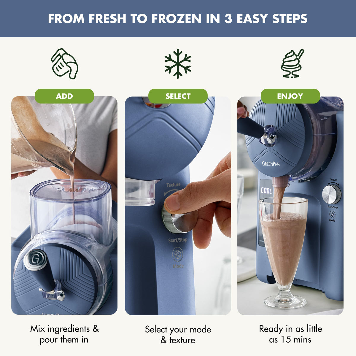 Frost Ice Cream Maker & Slushie Machine
