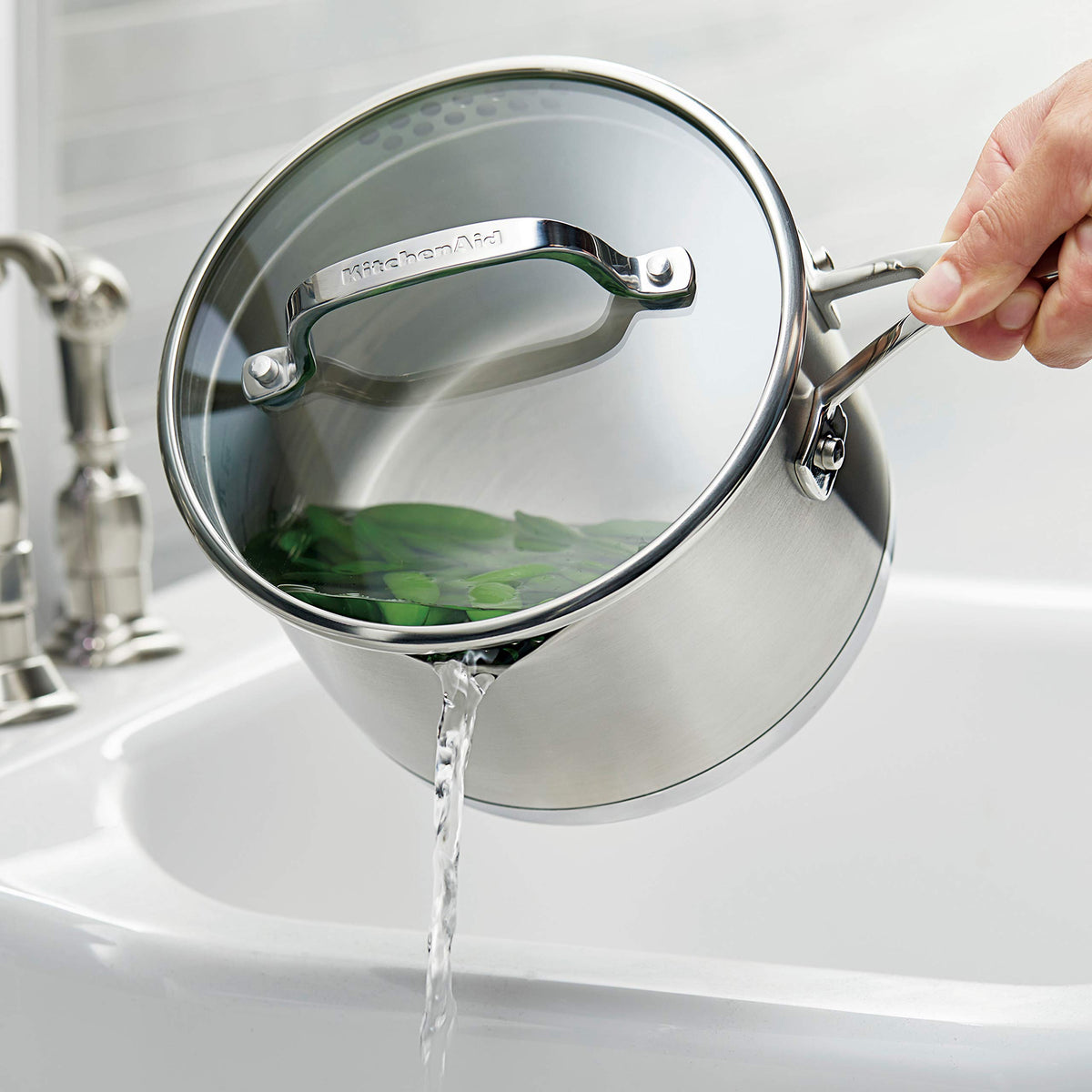 Stainless Steel Cookware Induction Pots and Pans Set