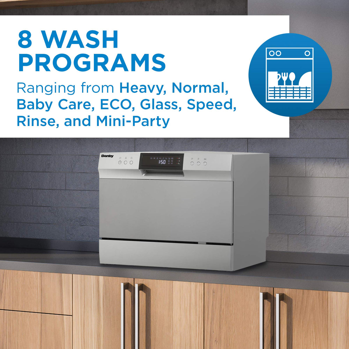 DDW631SDB Countertop Dishwasher