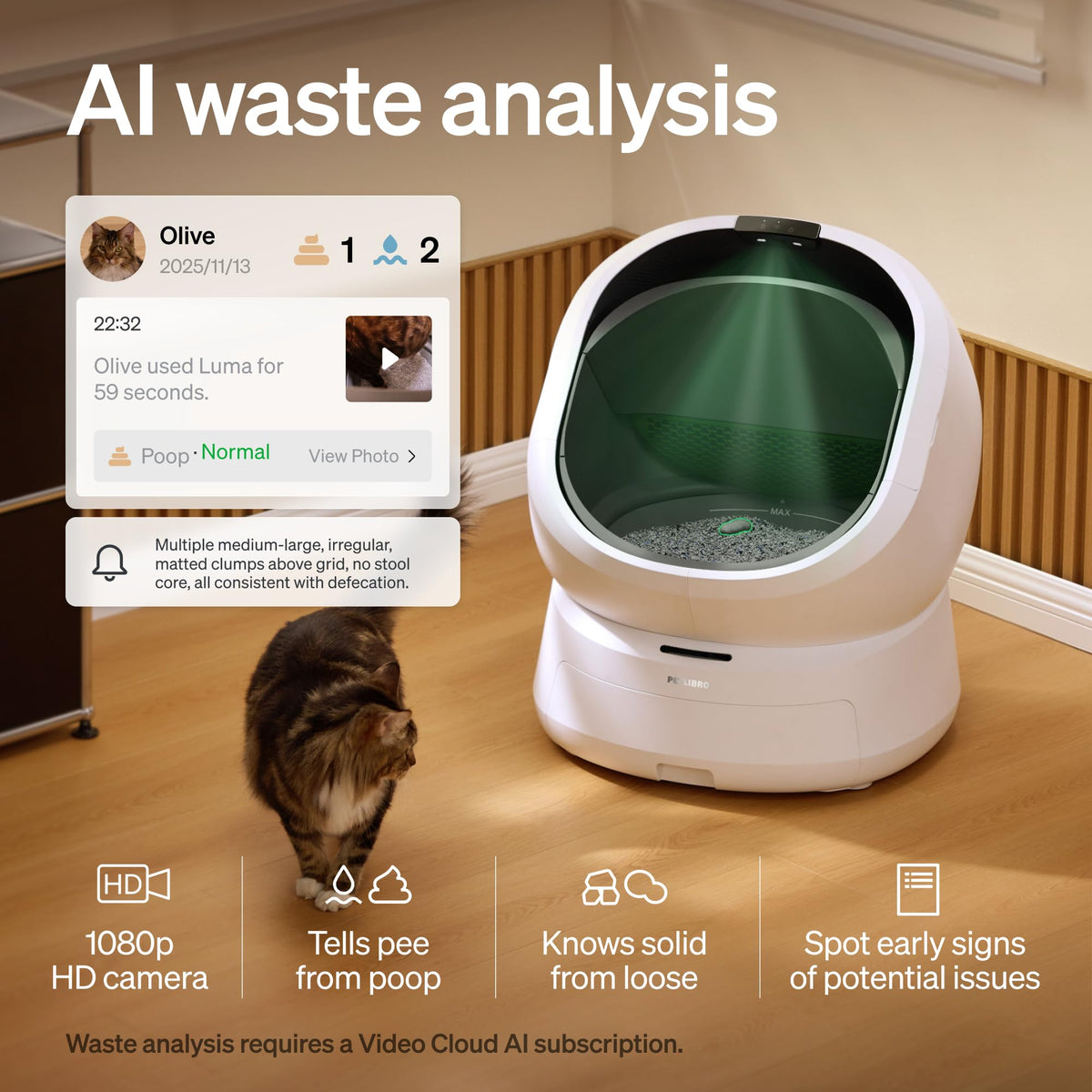 Automatic Litter Box with Accessories Kit