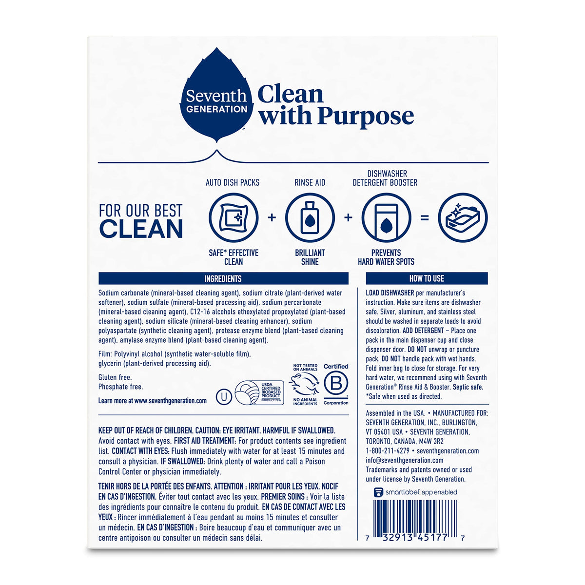Dishwasher Detergent Packs (90 Count)