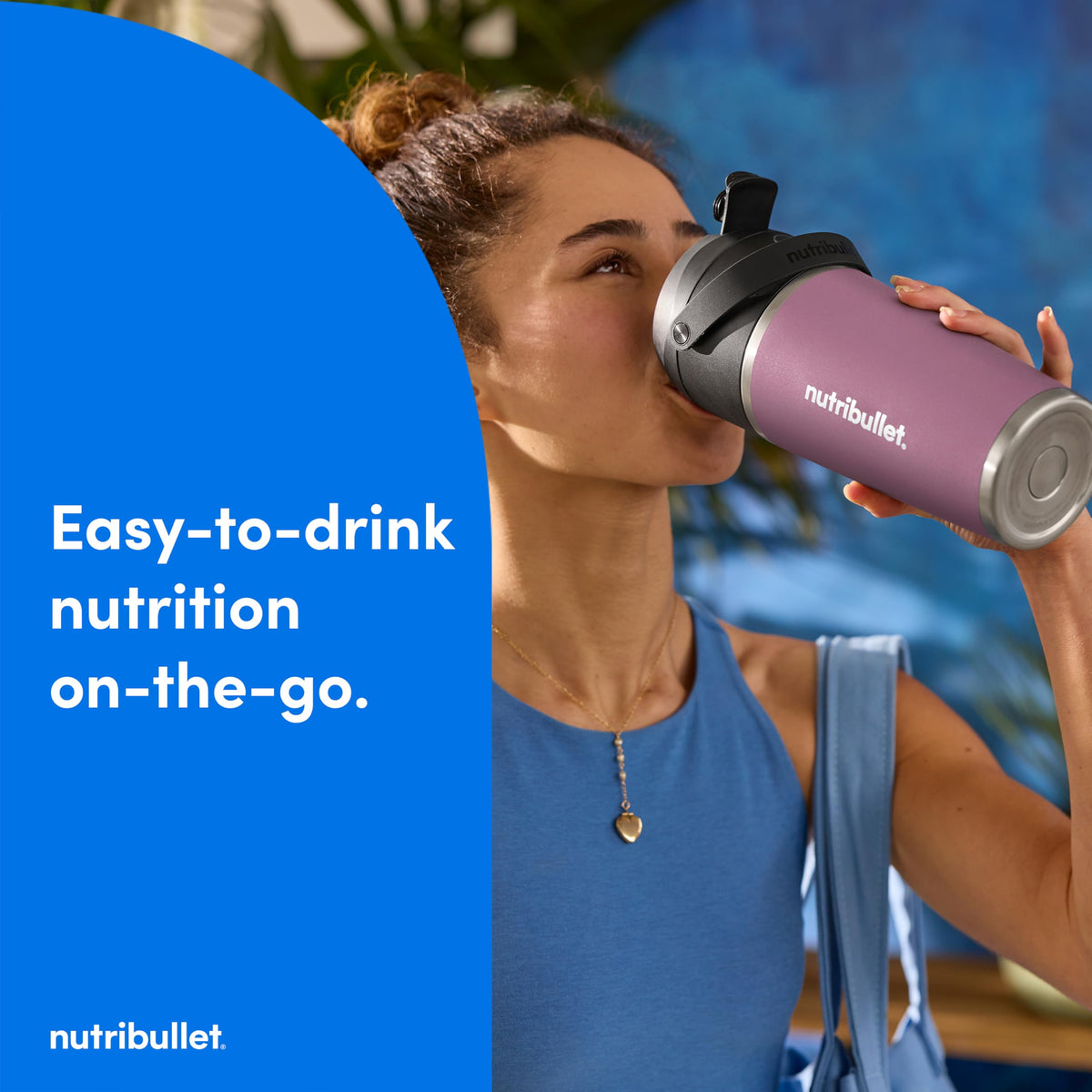 Flip Portable Blender with Insulated Cup