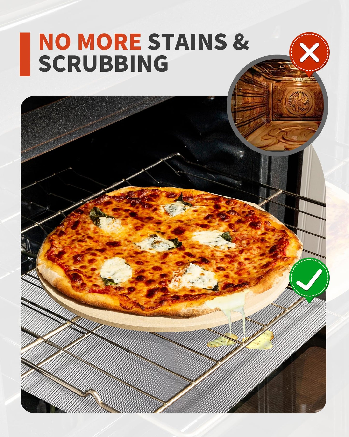 3 Pack Oven Liners for Bottom of Oven (3 Count)
