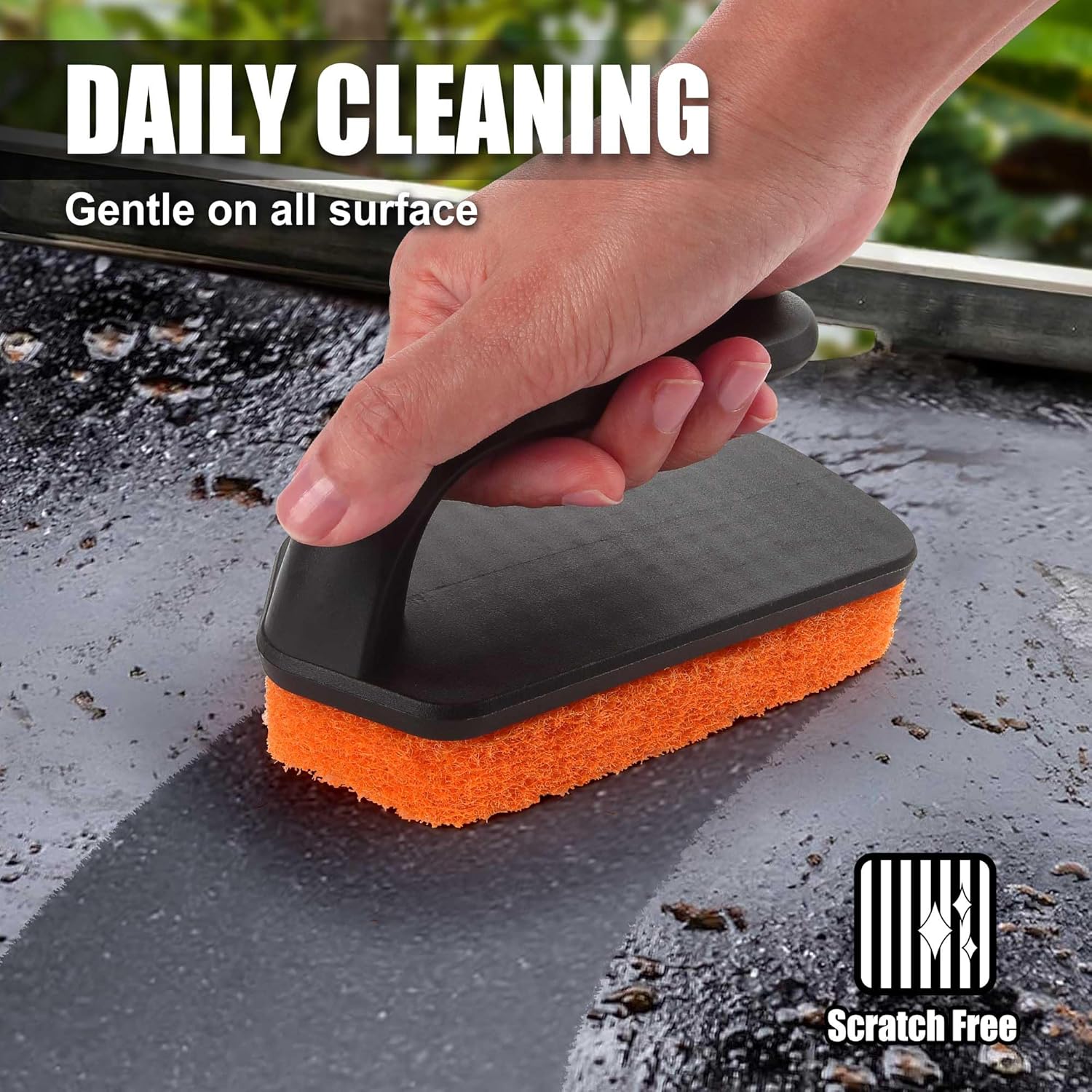 GRILLART Griddle Cleaning Kit for Blackstone, Replacment Scouring Pads(Scour Pads 4PCS) - Culinary Roots