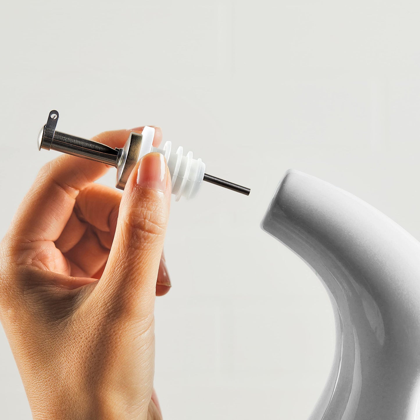 Ceramic EVOO Oil and Vinegar Dispenser Bottle