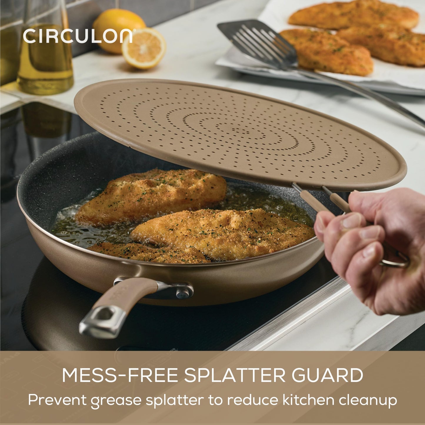 A1 Series with ScratchDefense Technology Nonstick Induction Pots and Pans