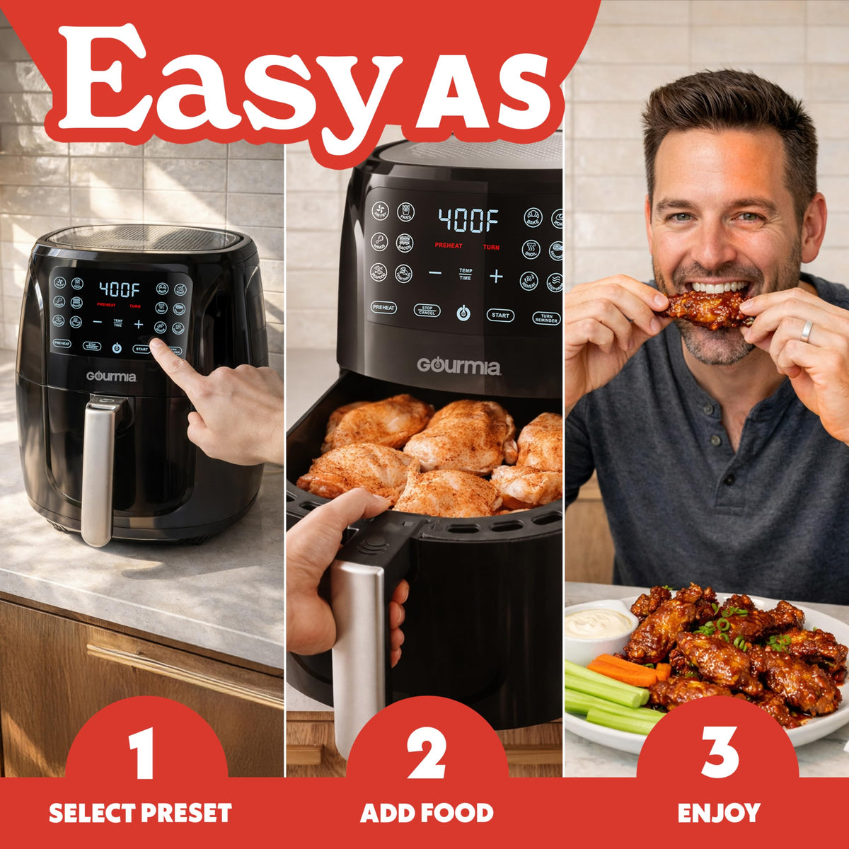 Air Fryer 6 Qt Basket Capacity