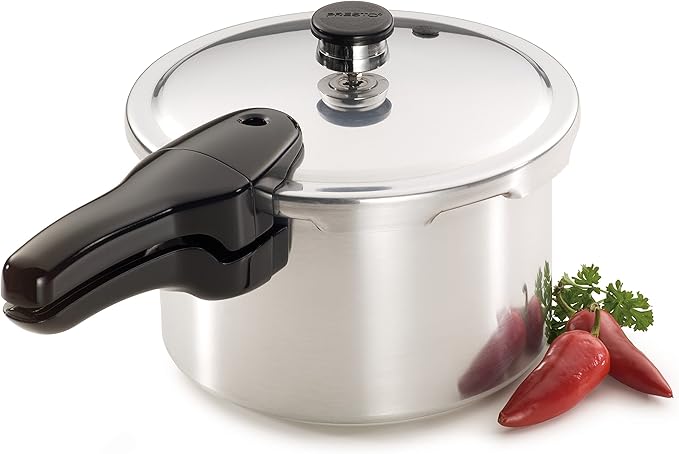 Presto 01241 4-Quart Aluminum Pressure Cooker,(Pack of 2)