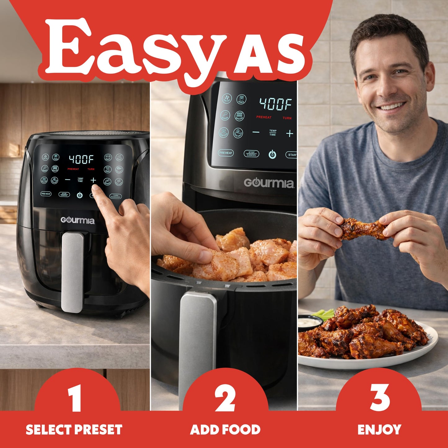 Air Fryer 4 Qt Basket Capacity (128 Fl Oz)