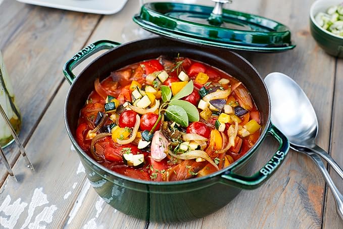 Staub Round 5qt. Cocotte in Basil