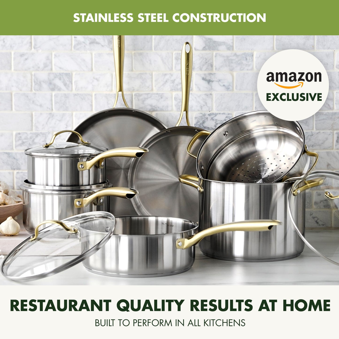 Stainless Steel Cookware Set