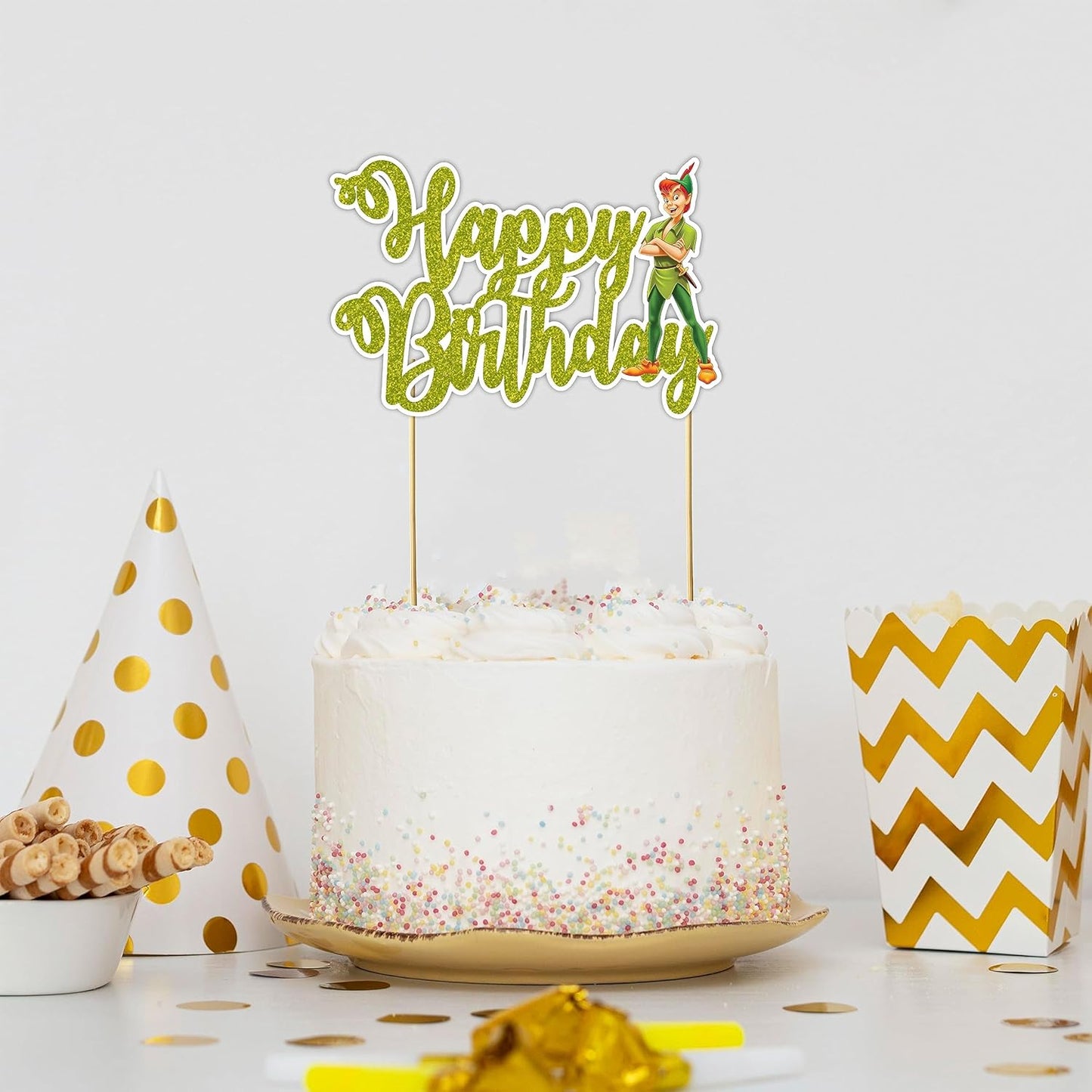 Seyal® Petr Pan Happy Birthday Cake Topper