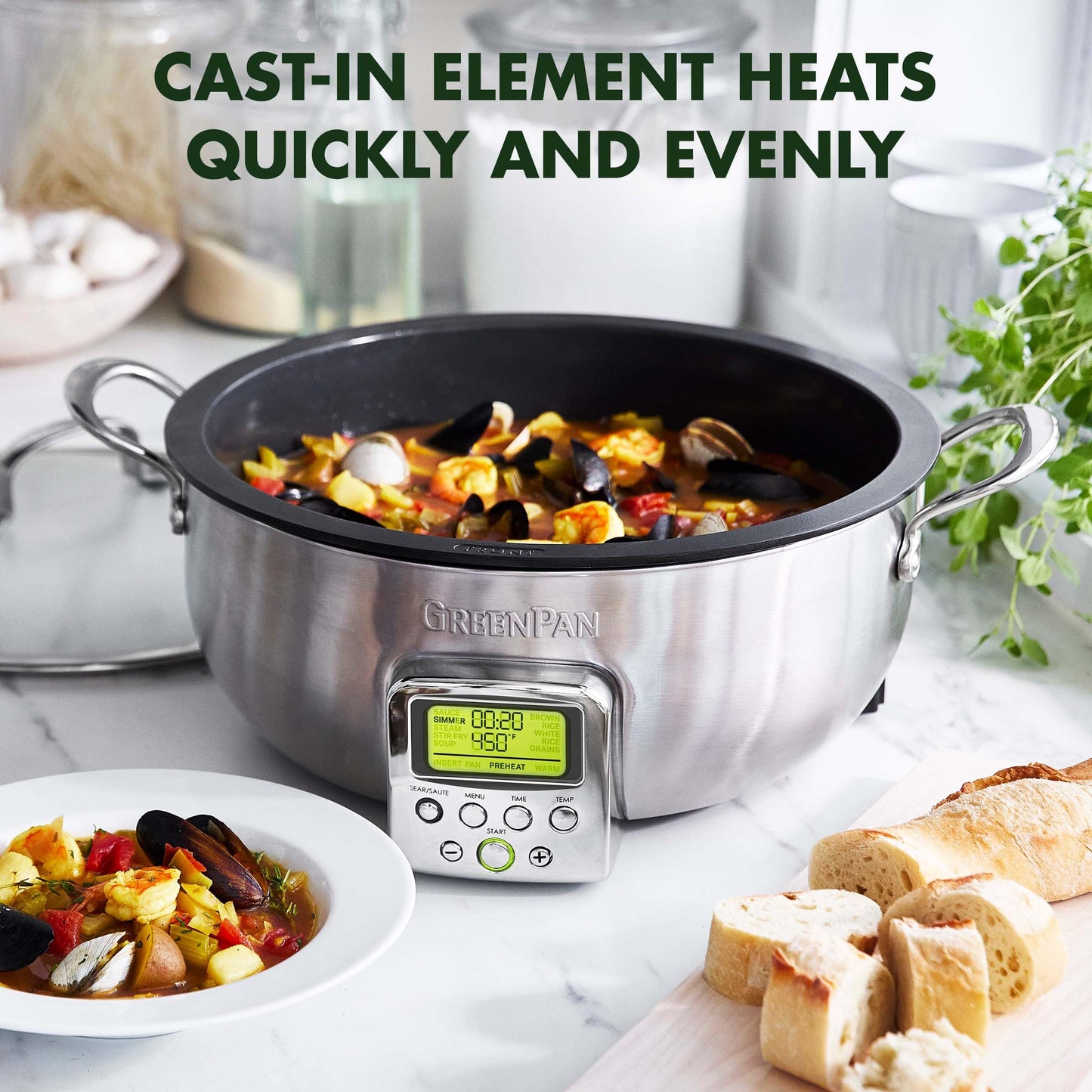 Elite 6QT Electric Skillet