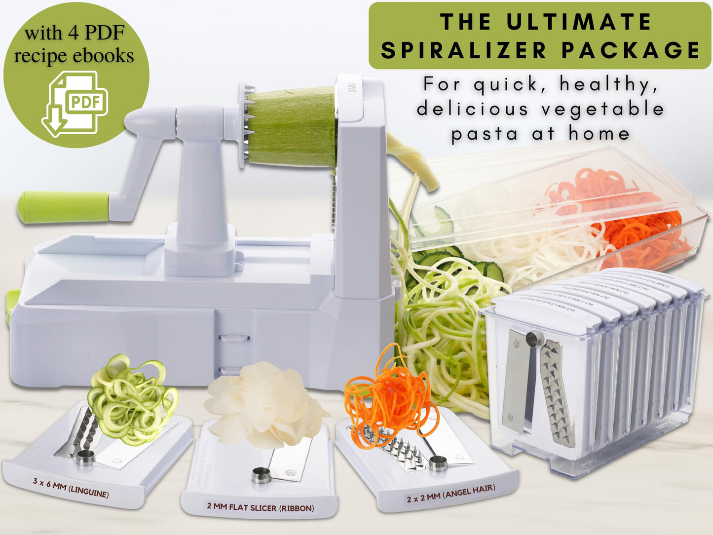 10 Blade Vegetable Spiralizer