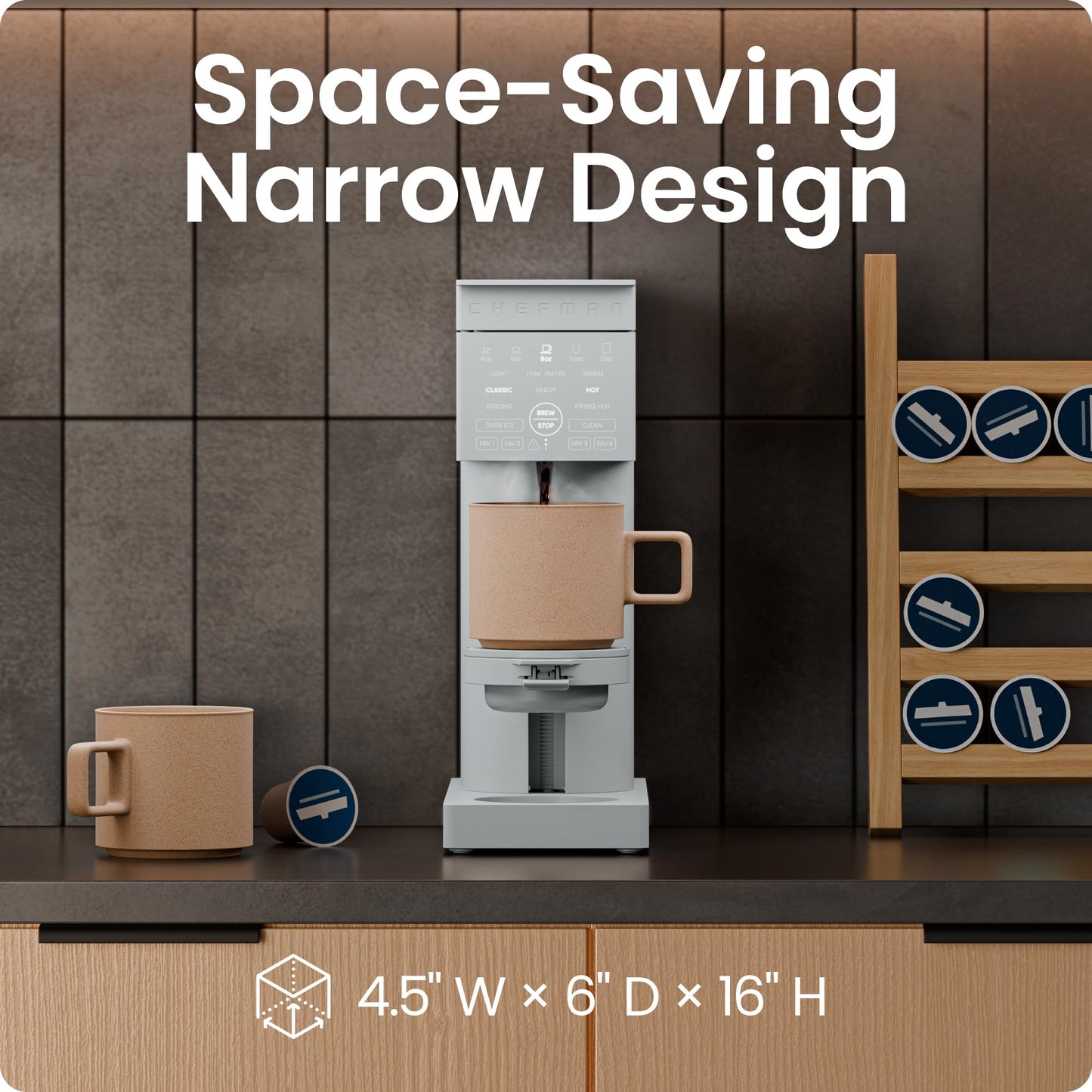 Caffeinator Single Serve Coffee Maker