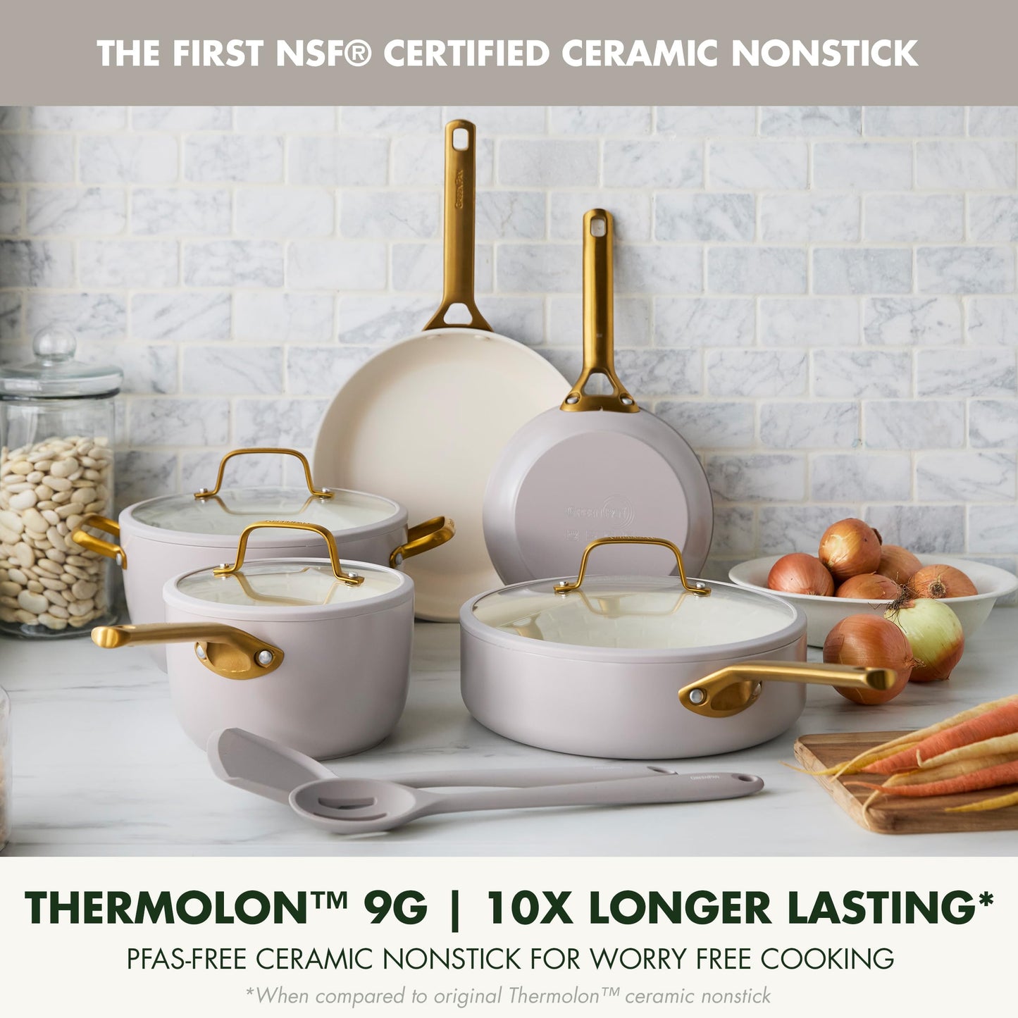 Nonstick Reserve Pro 10 Piece Cookware Set