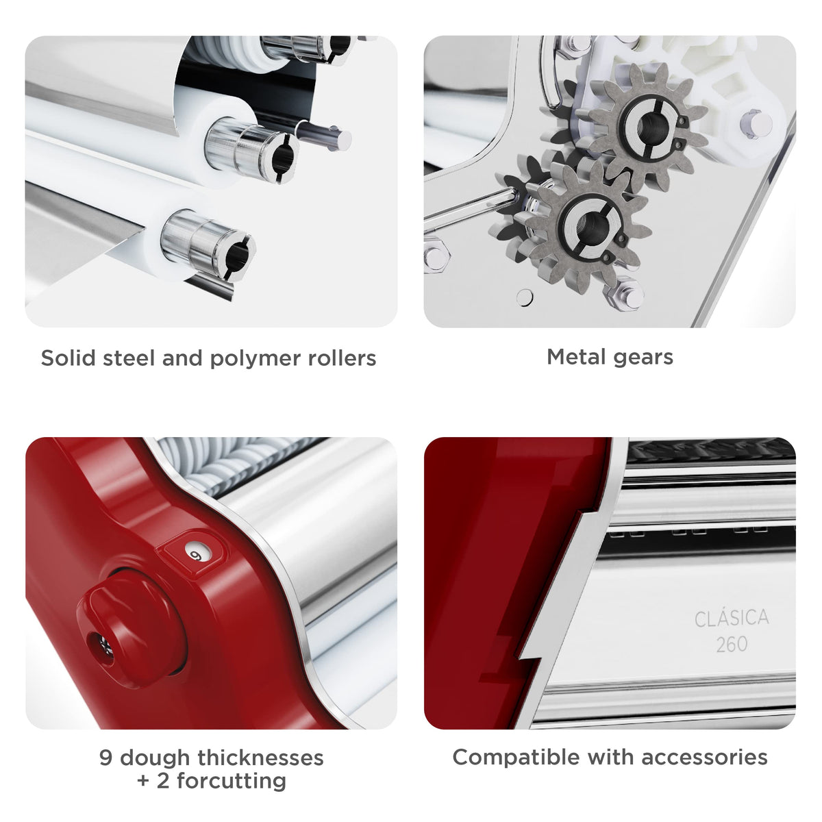Classic 260 Pasta Maker Machine