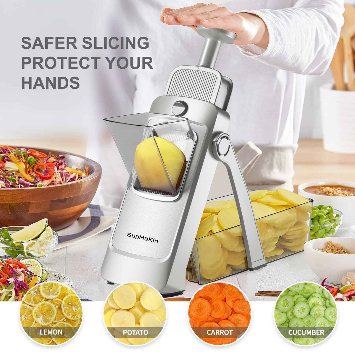 Safe Mandoline Slicer Plus (16 Ounce)
