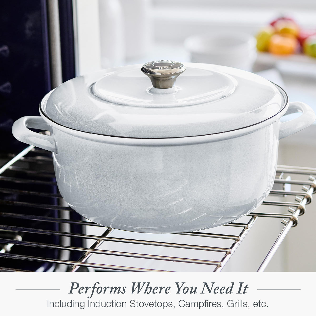 3.7QT & 5.5QT Dutch Ovens with Lids