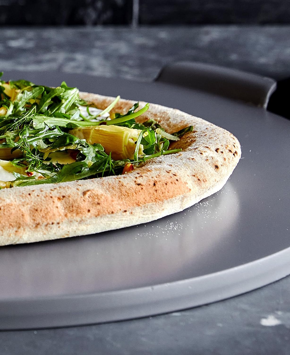 GreenPan Premiere Ovenware Healthy Ceramic Nonstick 16.5" Pizza Pan, PFOA and PFAS-Free, Warp-Free Bakeware, Durable Quick Heating Baking Tray, Oven and Broiler Safe to 600F, Dishwasher Safe, Gray - Culinary Roots