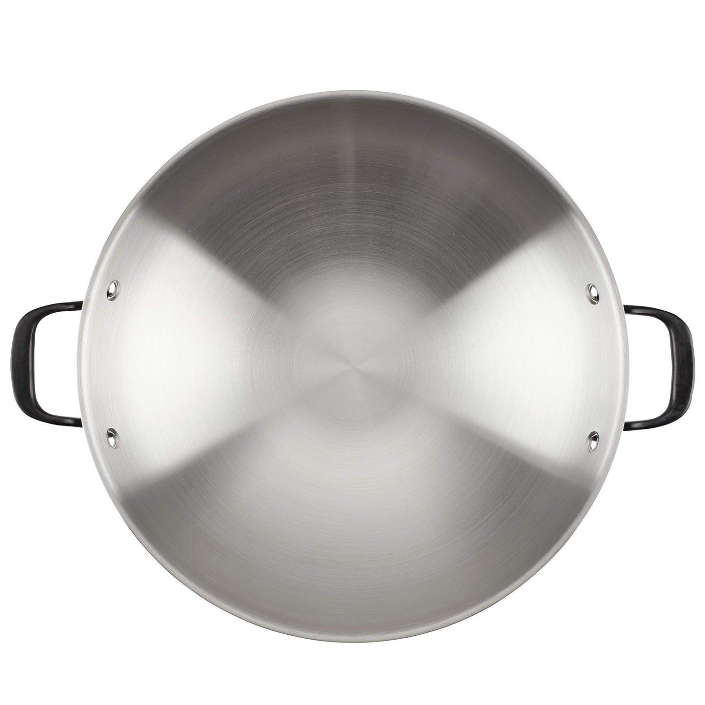 5 Ply Clad Stainless Steel Induction Wok