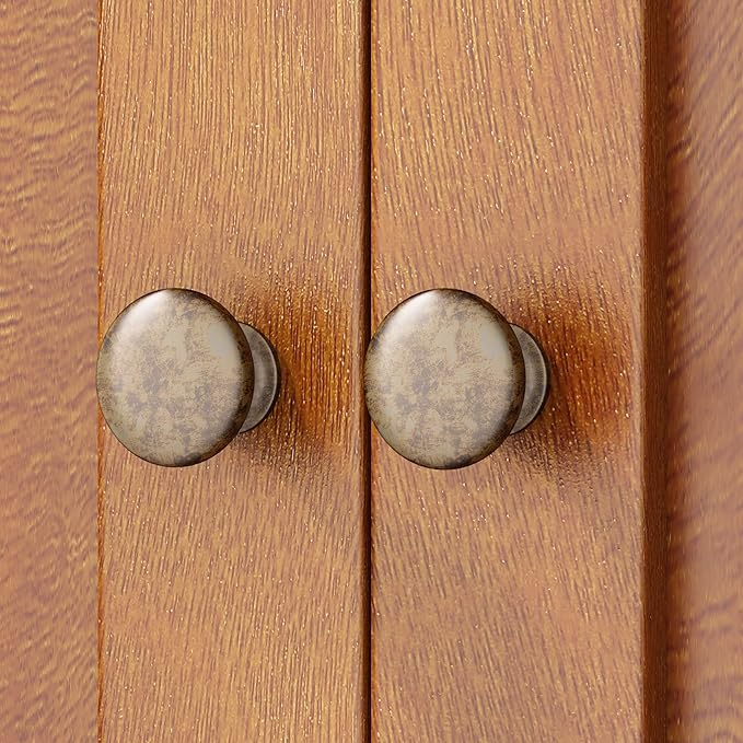 ChooChoo Bathroom Wall Cabinet, Over The Toilet Space Saver Storage Cabinet, Medicine Cabinet with 2 Door and Adjustable Shelves, Cupboard, Rustic